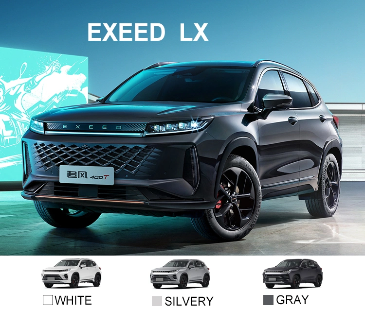 2023 Luxury SUV Petrol Vehicle 200km/Hr Chery Exceed Zhuifeng Lx Chinese Vehicles for 5 Seats SUV LHD Rx Vx Lx Txl Tiggo 8