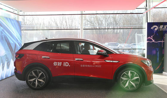 Pure Electric  Used Motor Vehicle Volkswagen Crozz ID 4 EV Cars 400-550KM
