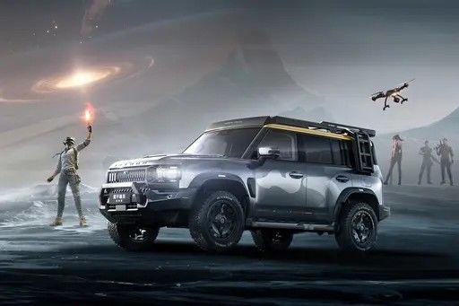 Jettu Traveler 2024 2.0TD Four-wheel drive Peace Elite God of War Edition